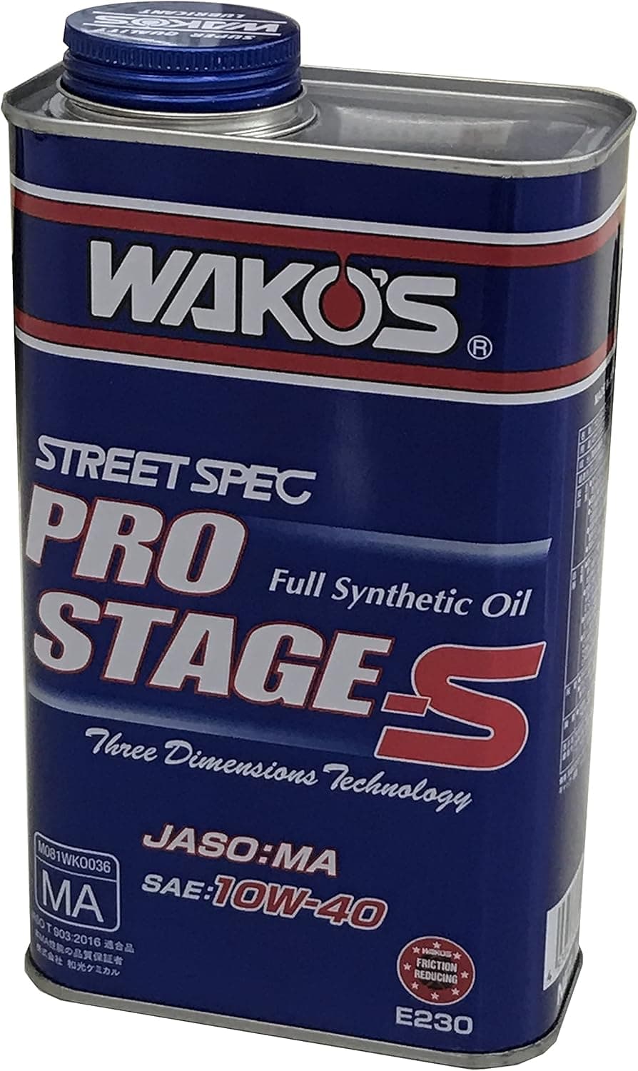 WAKOS ワコーズ Pro-S 40 プロステージS【10W-40】【4サイクルオイル】
